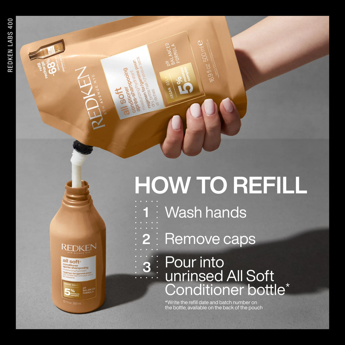 All Soft Conditioner & Refill Duo - US 4324