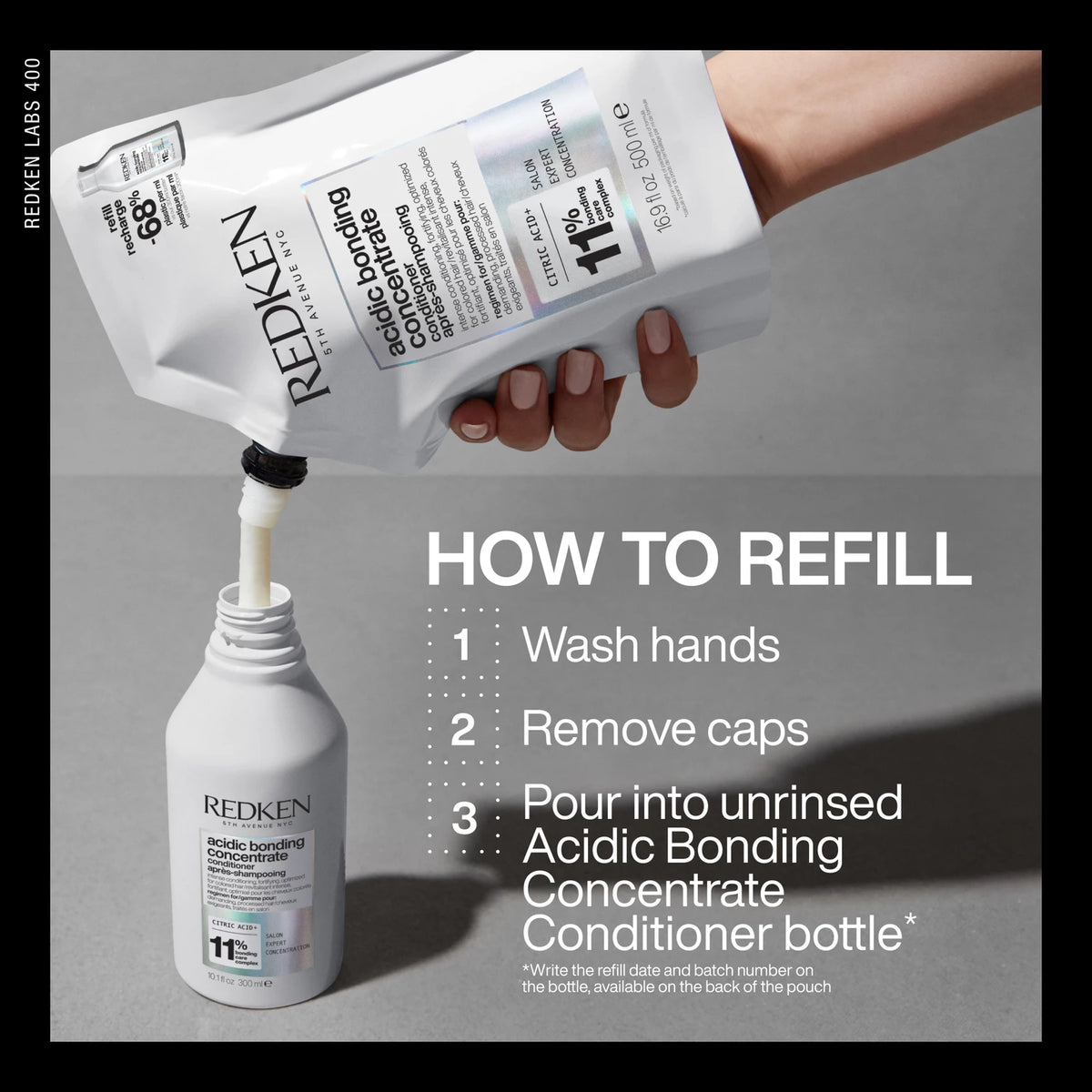 Acidic Bonding Concentrate Conditioner & Refill Duo - US 6911
