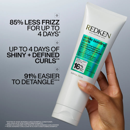 Acidic Bonding Curls Silicone-Free Leave-In Treatment - US 9101