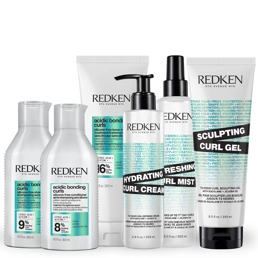 Acidic Bonding Curls Complete Set - US 2354